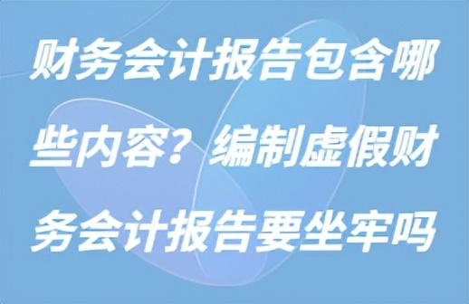 财务会计报告包括哪些（会计报告的主要构成内容） 会计师考试知识 第1张